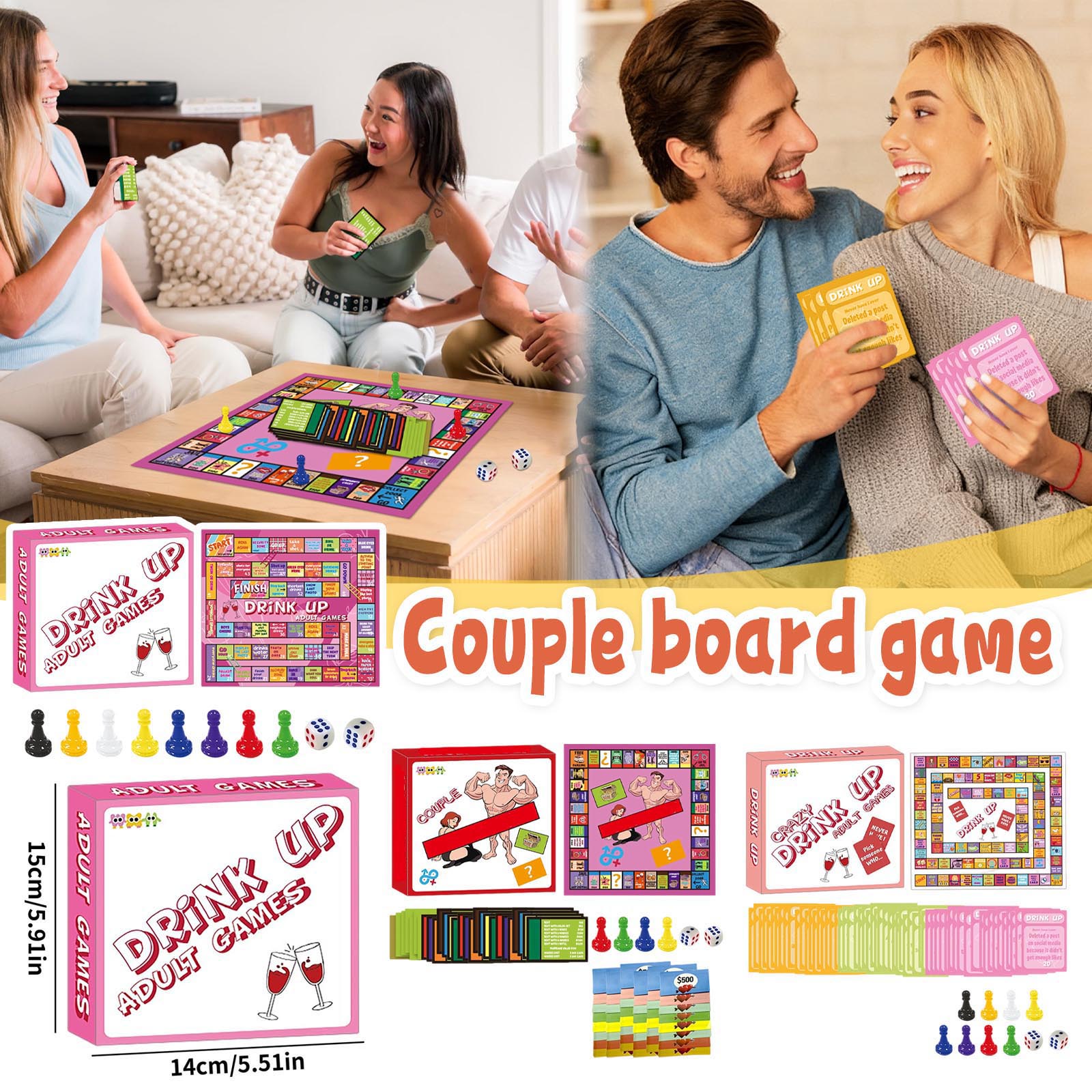 Play Friends Party Games - Juego de mesa de escritorio para