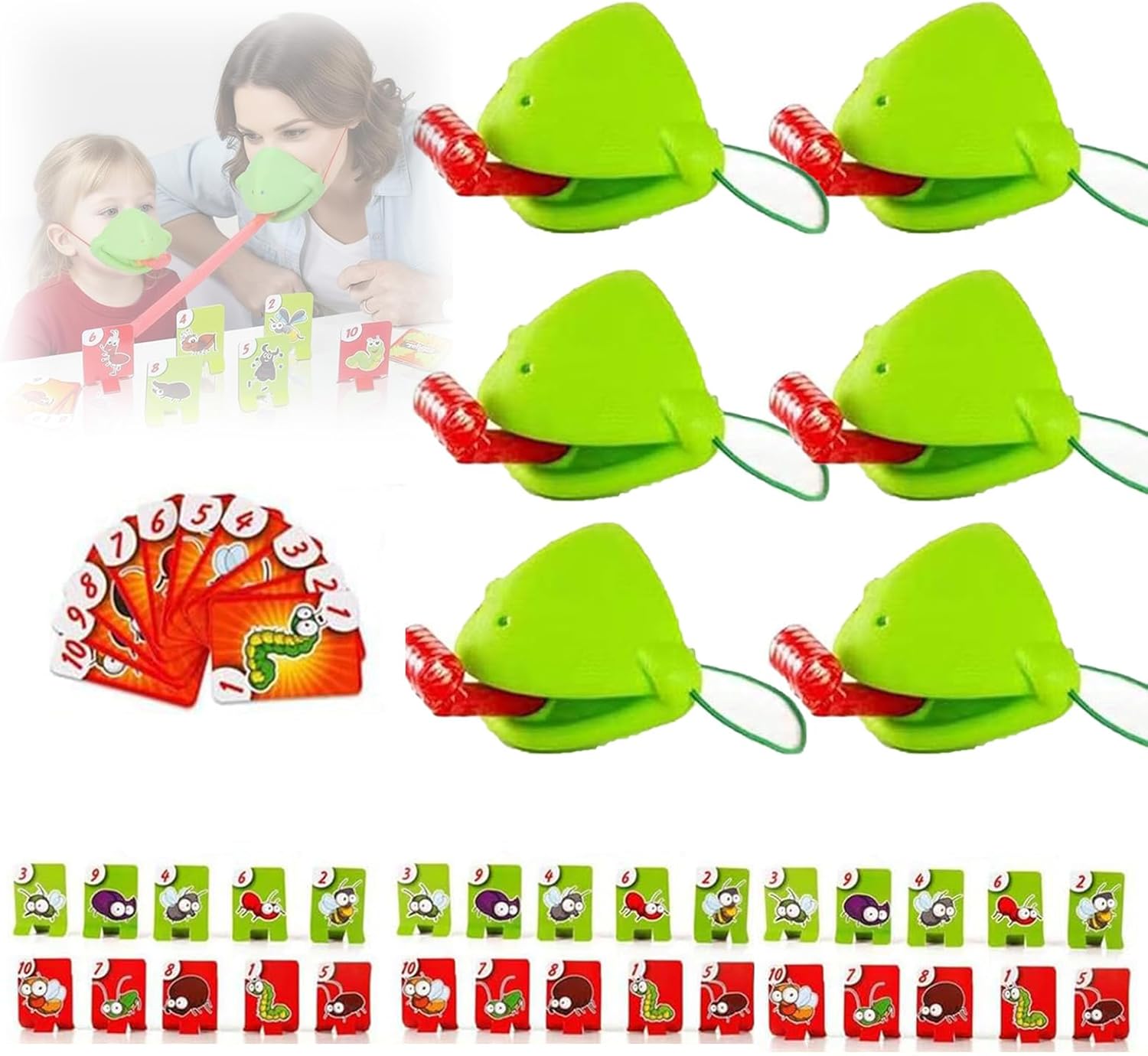 Party Games Engagement - Juego de 6 disparos de lengua