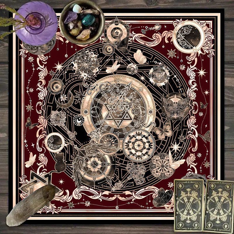 Zodiac Party Games - Mantel de Tarot con Patrón del