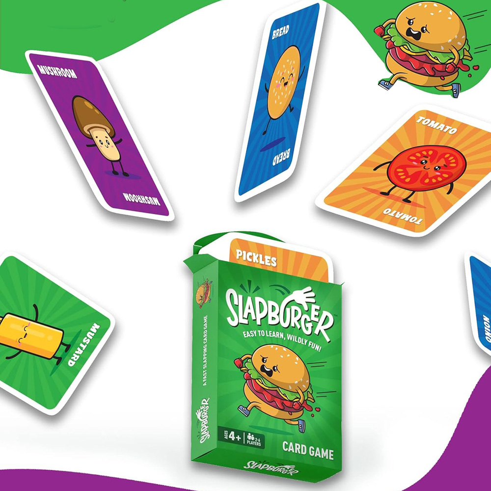 Play Friends Party Games - Juego de cartas Slapburger: juegos de
