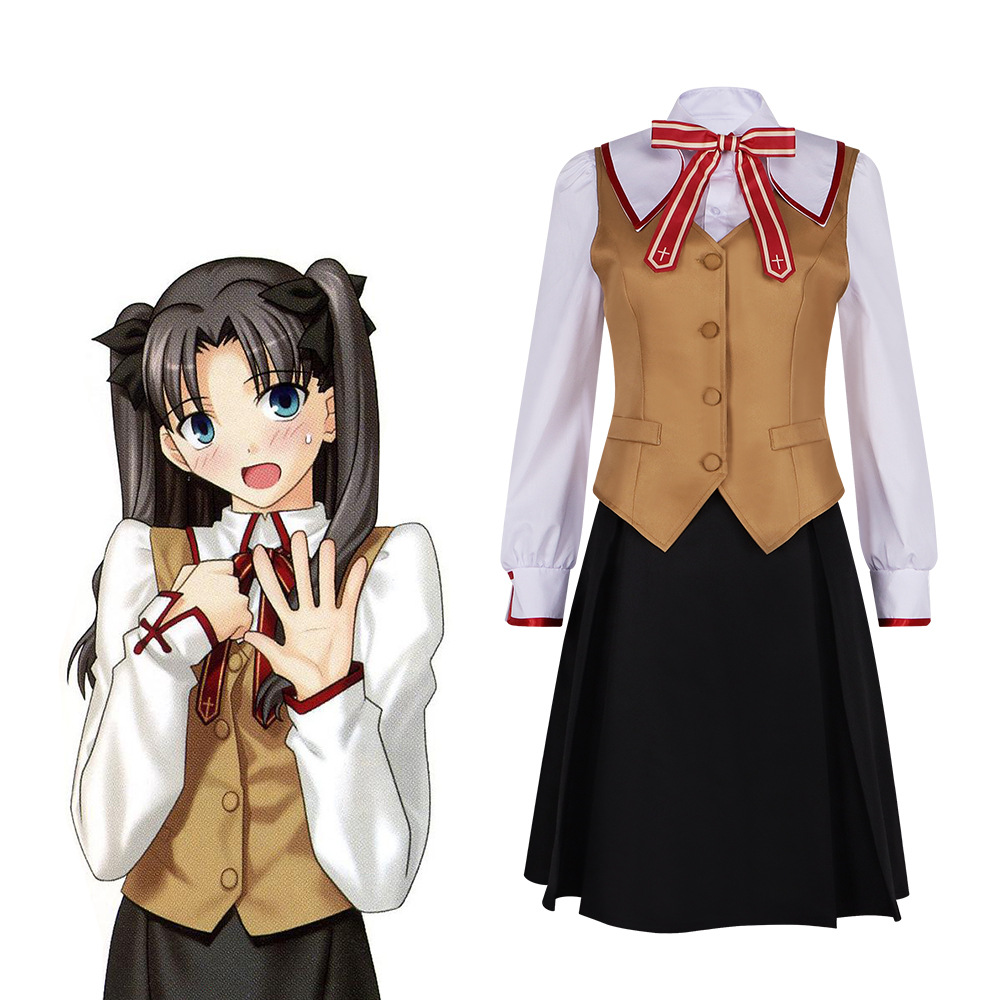 Party Games School - Disfraz de Cosplay del Uniforme Escolar