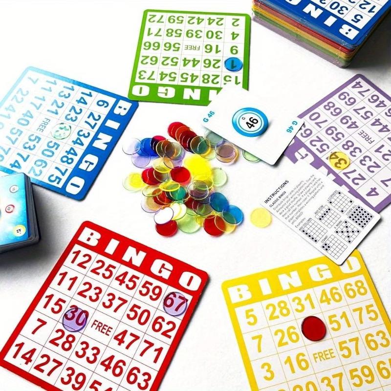 Play Friends Party Games - Tarjetas de Bingo no repetitivas, juego
