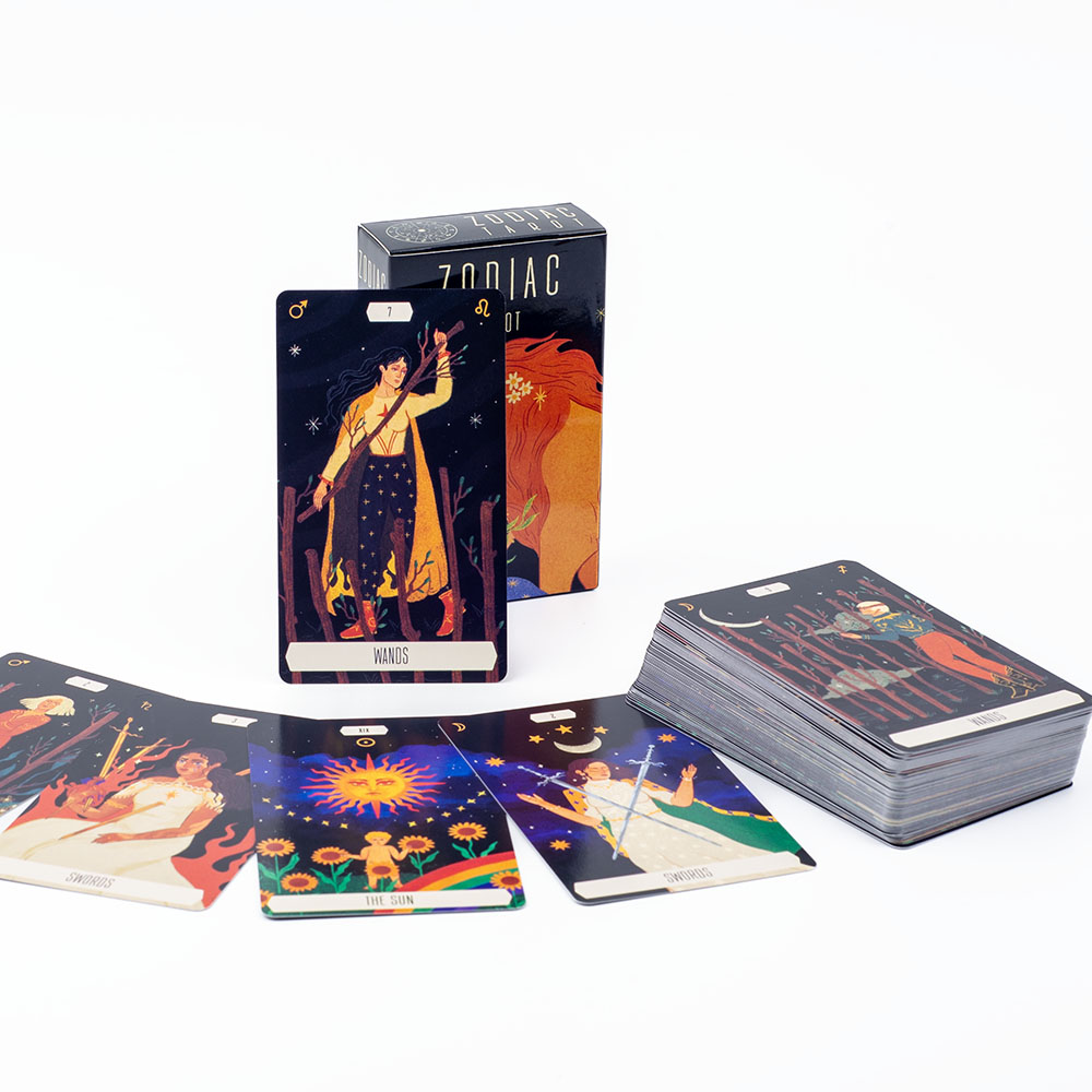 Zodiac Party Games - Cartas de Tarot del zodiaco de