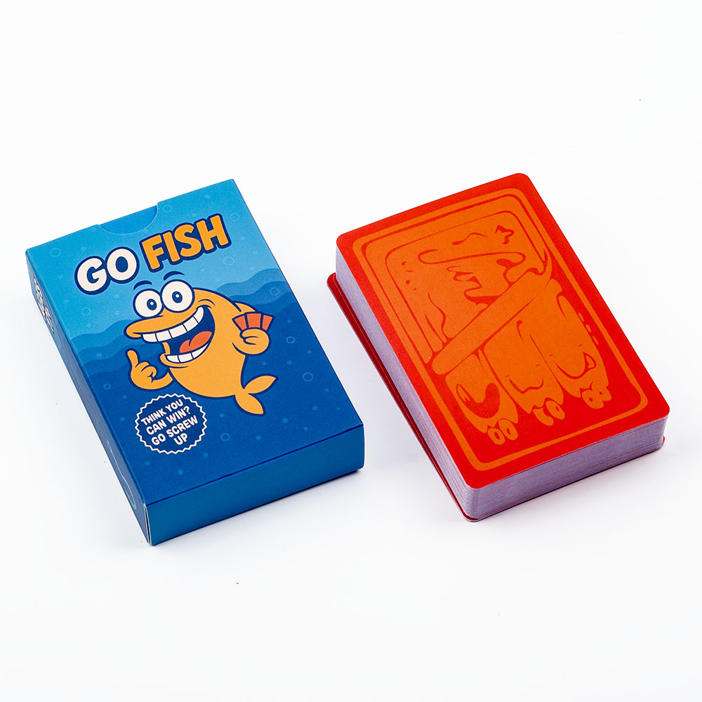 Go Fish-Juego de cartas con gi - Play Friends Party Games reseña y precio