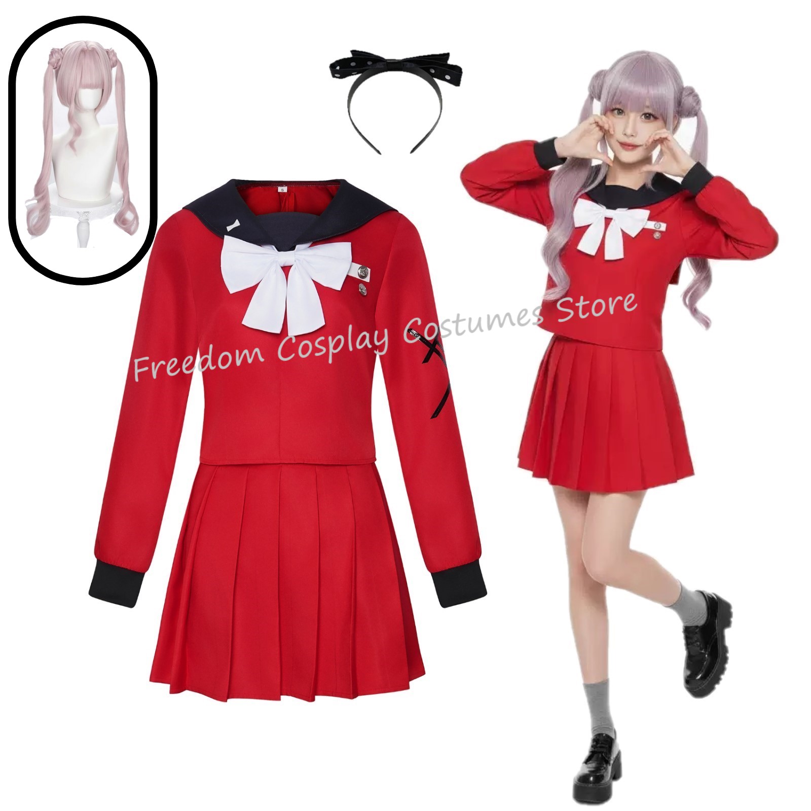 Disfraz de Cosplay de Kako Tsu - Party Games School reseña y precio