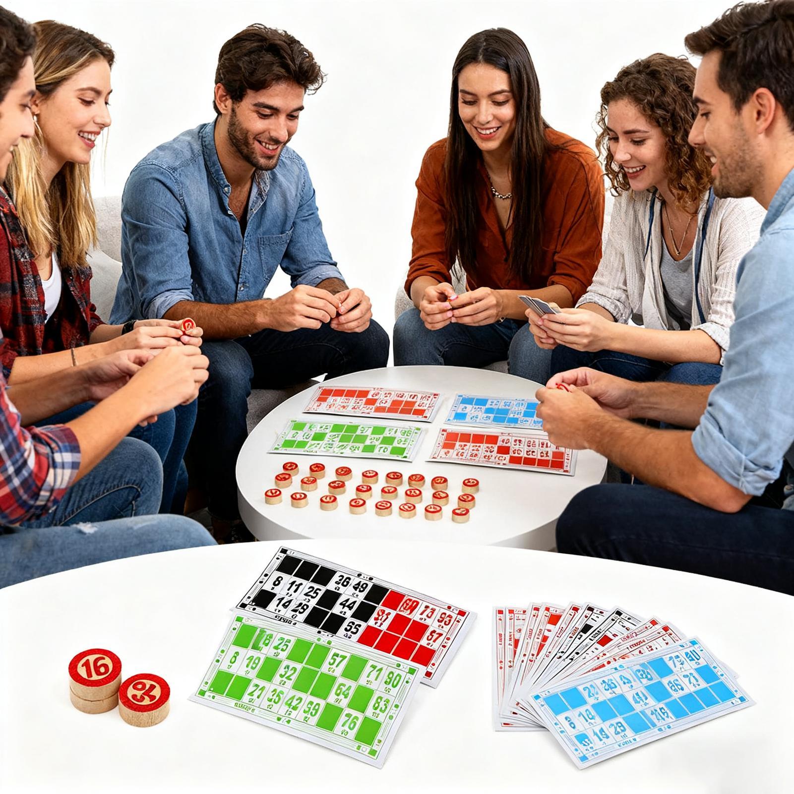 Juego de Bingo divertidos jugu - Play Friends Party Games reseña y precio