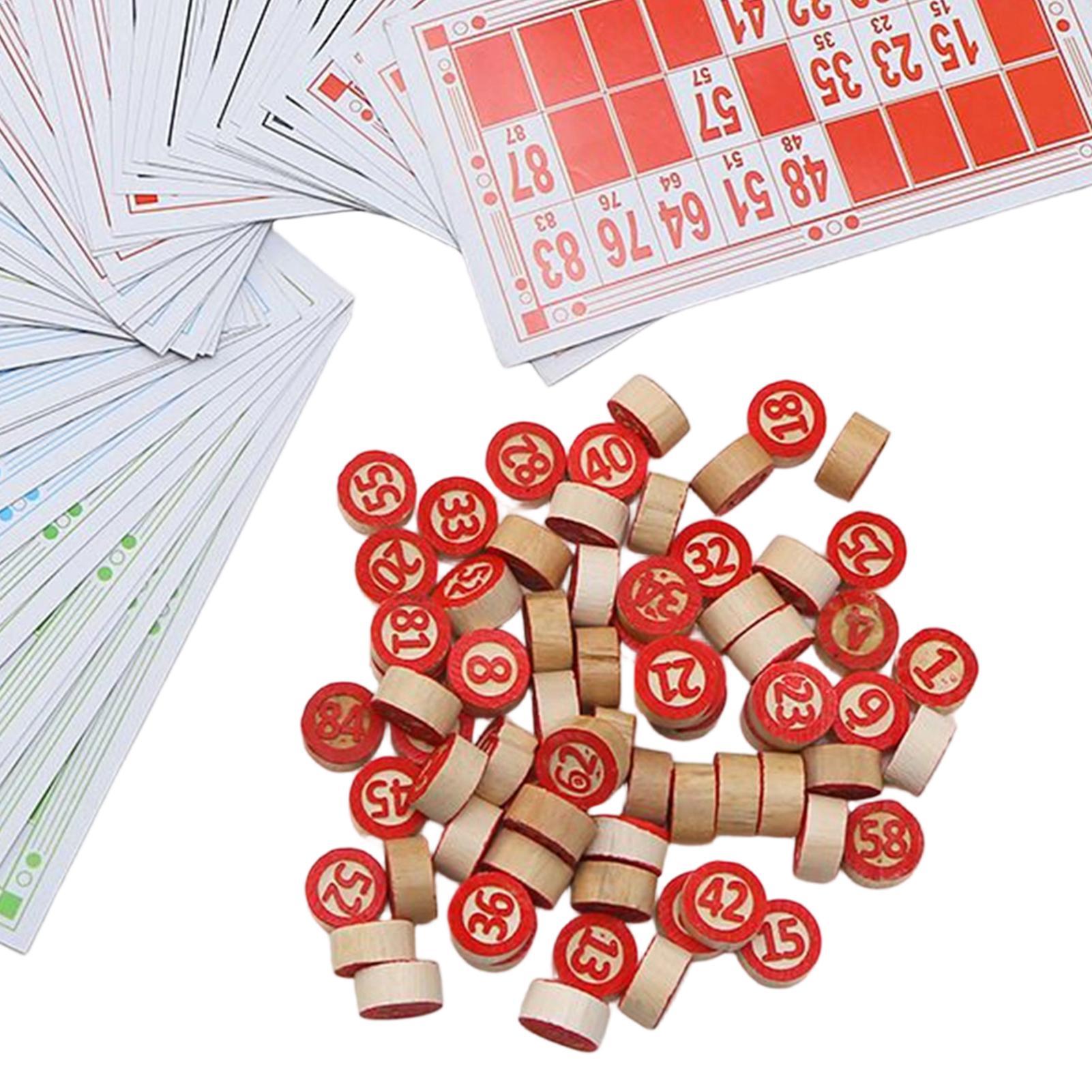 Juego de Bingo de madera, dive - Play Friends Party Games reseña y precio