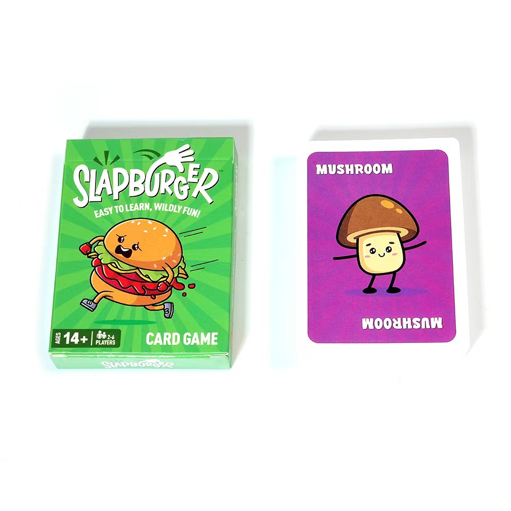 Juego de cartas Slapburger: ju - Play Friends Party Games reseña y precio