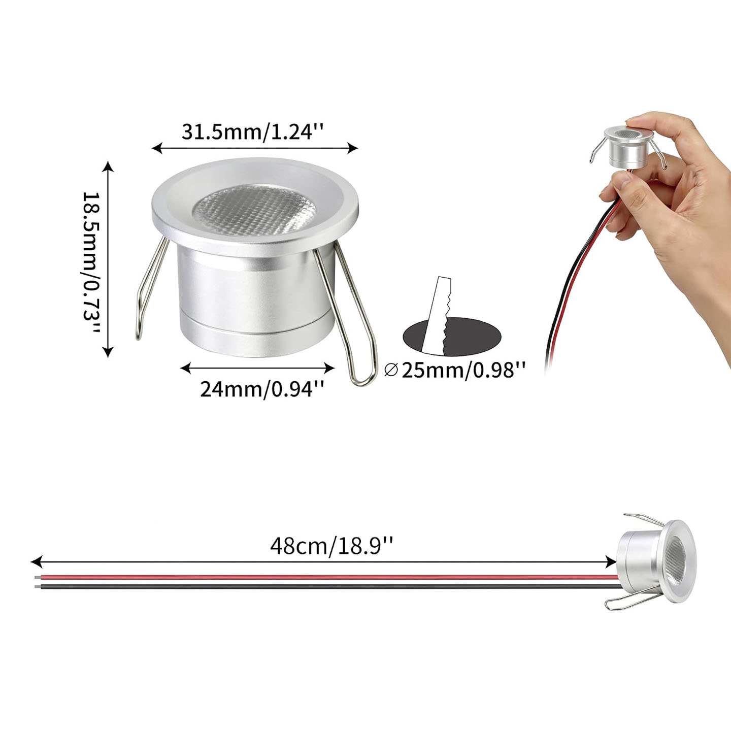 Juego de Mini Focos LED Empotr - Ladder Toss Set reseña y precio