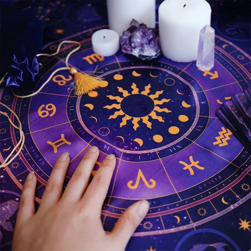 Tapete de Terciopelo para Taro - Zodiac Party Games reseña y precio