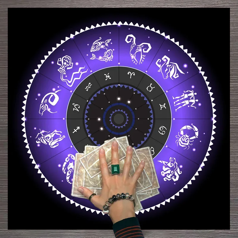 Tapete de Terciopelo Morado co - Zodiac Party Games reseña y precio