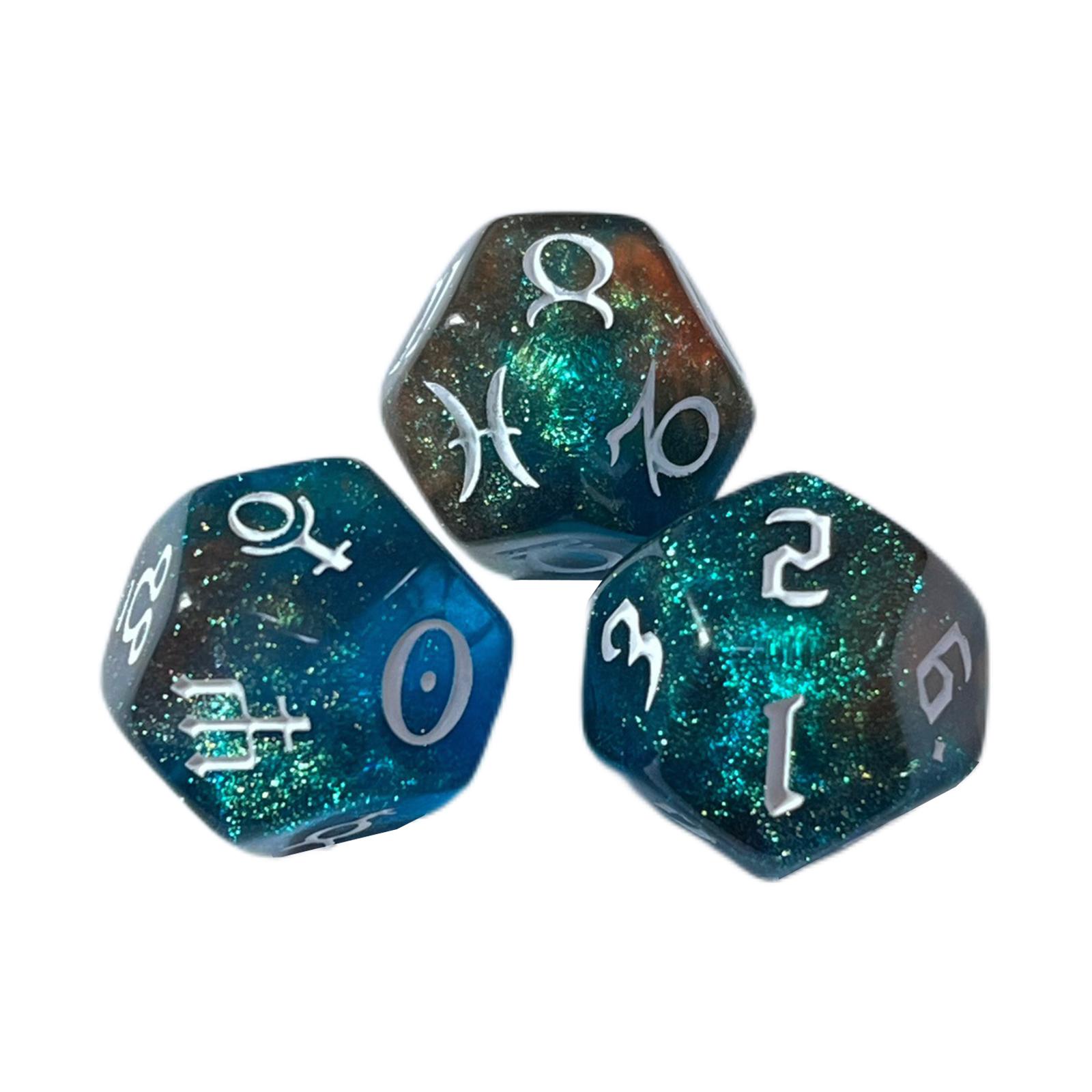 Dados Astrológicos de Dodecaed - Zodiac Party Games reseña y precio