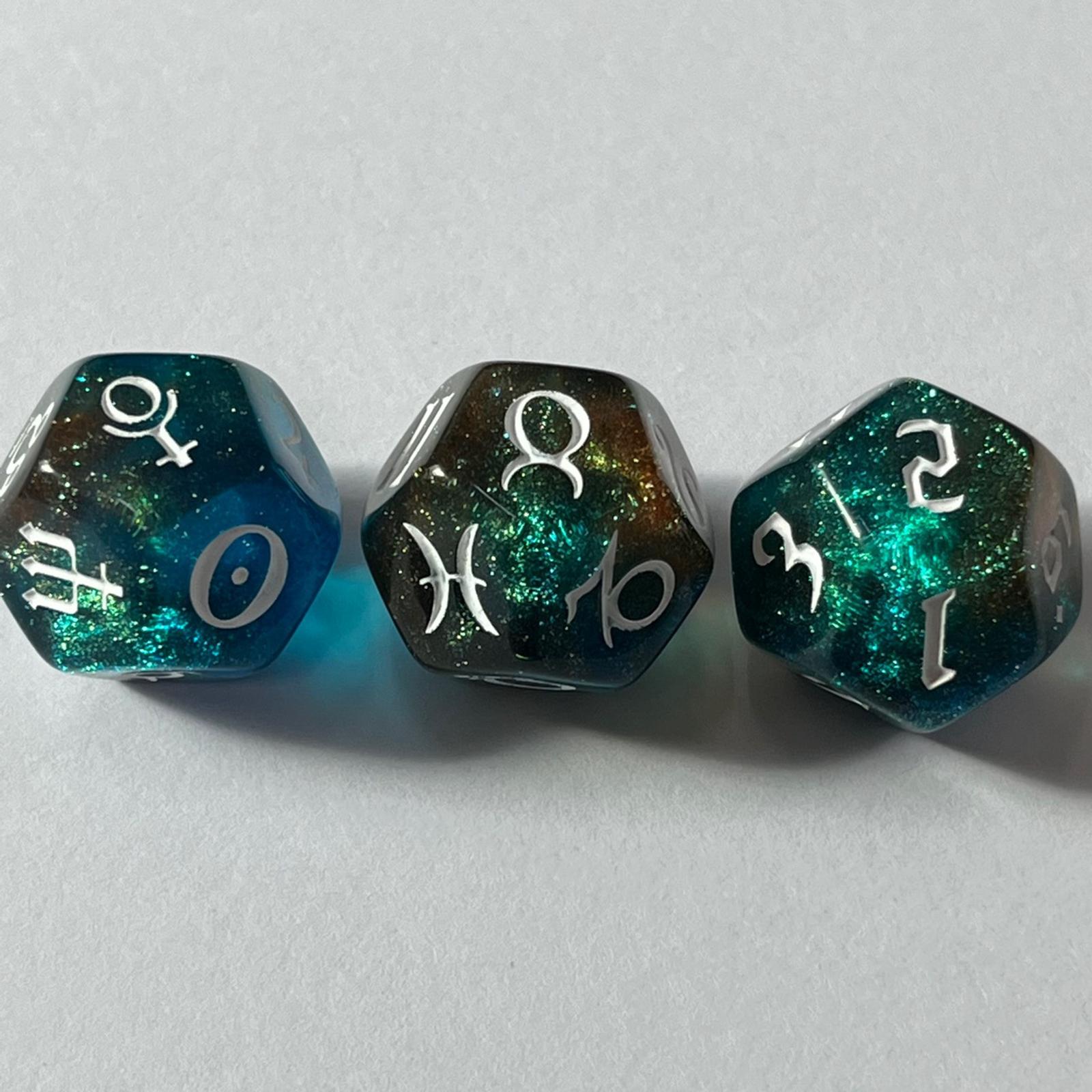 Dados Astrológicos de Dodecaed - Zodiac Party Games reseña y precio