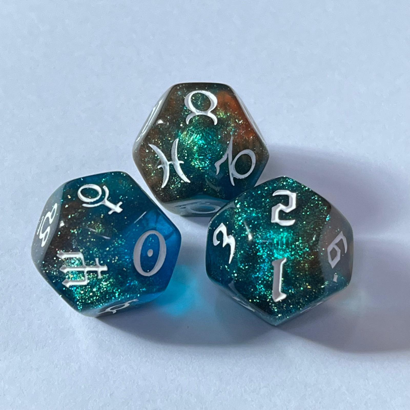 Dados Astrológicos de Dodecaed - Zodiac Party Games reseña y precio