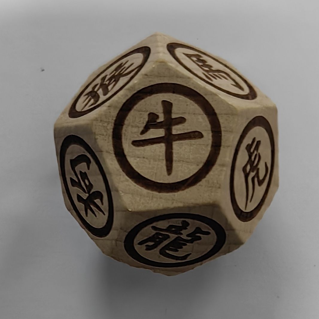 Juego de dados de madera con l - Zodiac Party Games reseña y precio