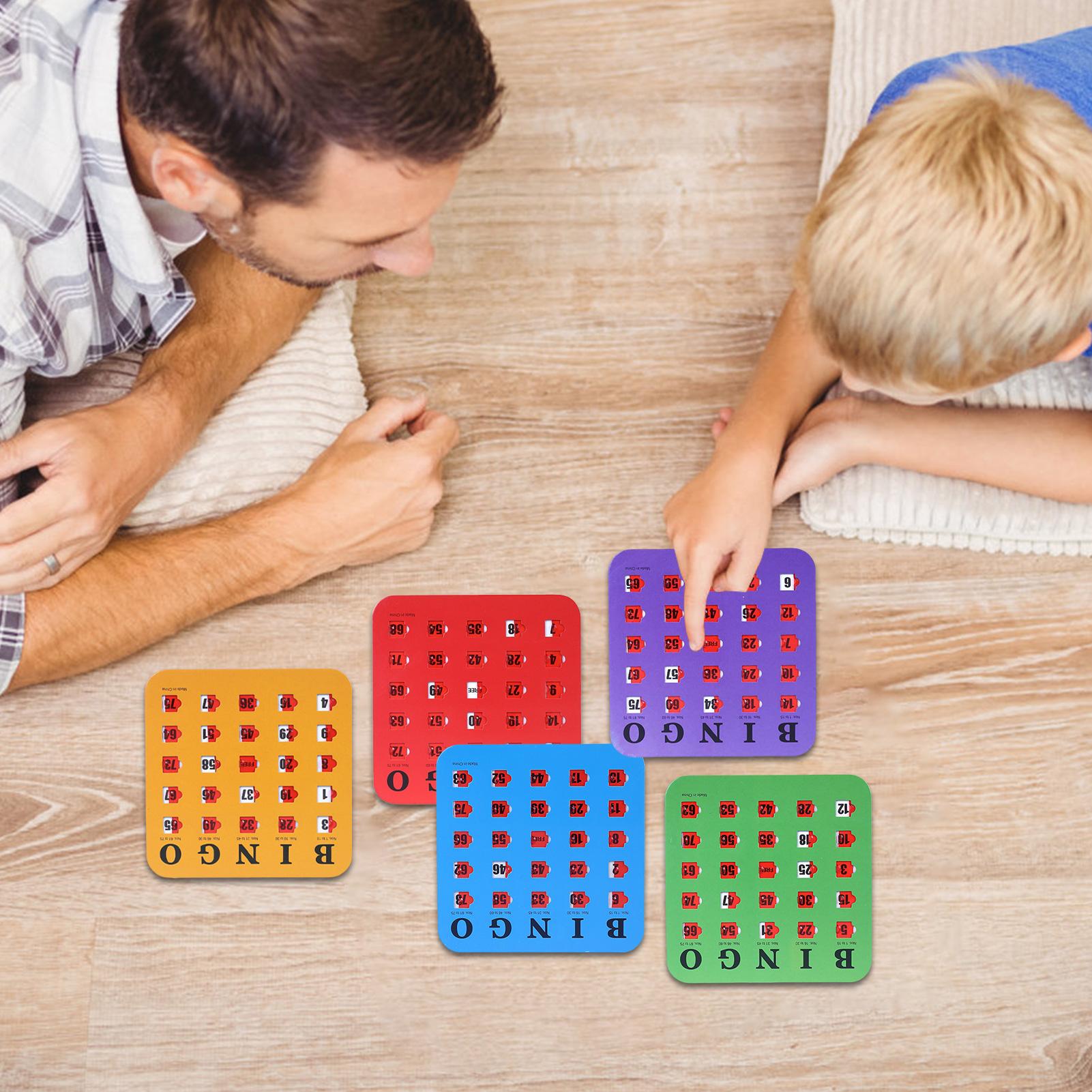 Tarjetas de Bingo Reutilizable - Party Games School reseña y precio