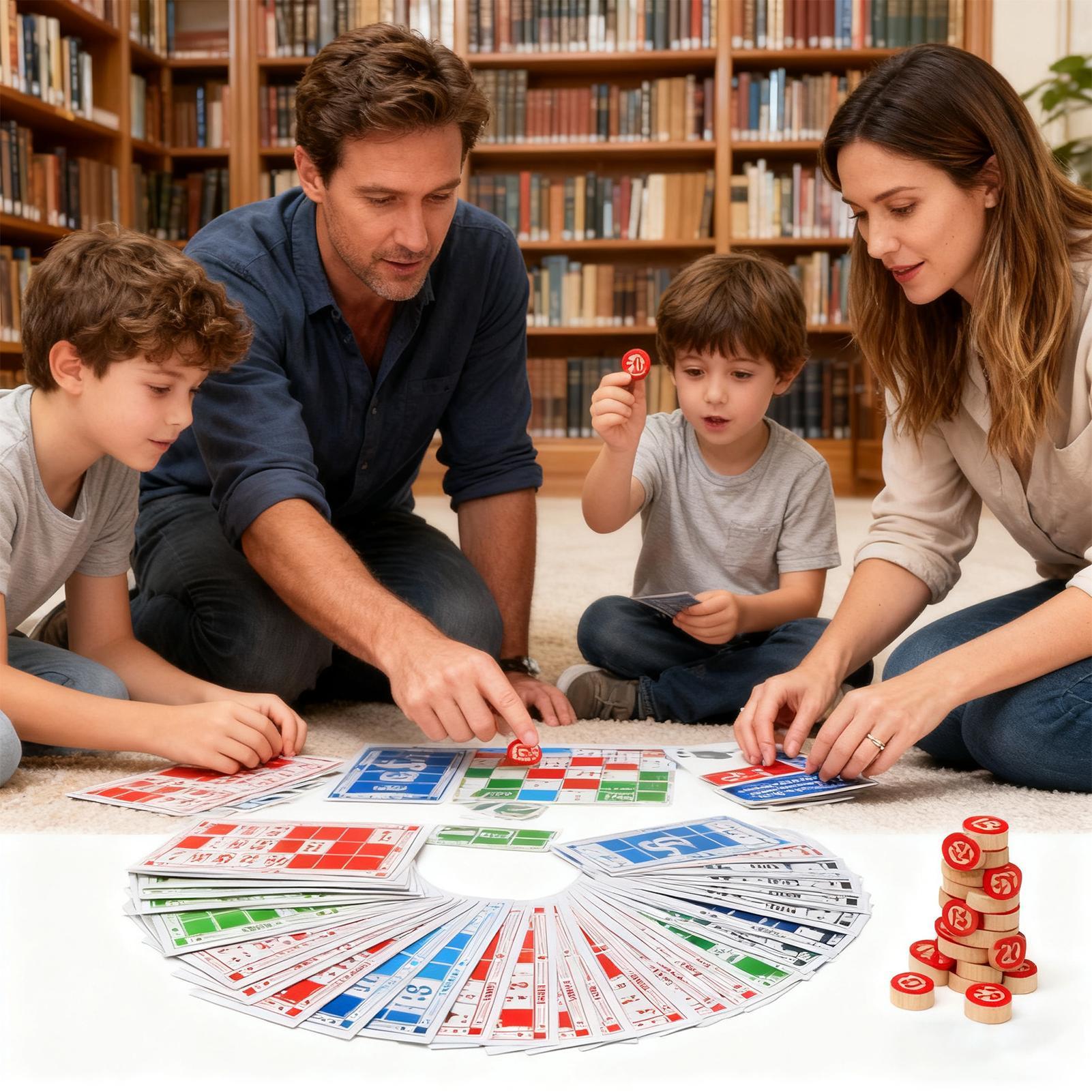 Juego de cartas de Bingo, jugu - Play Friends Party Games reseña y precio